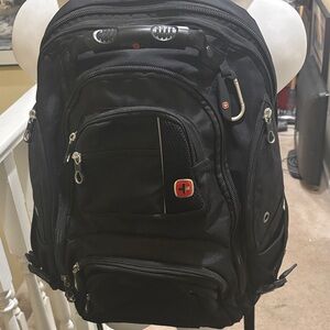 Swiss Black Backpack